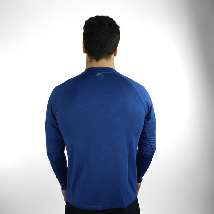 UV Ocean Tech Long Sleeve Tee - Navy