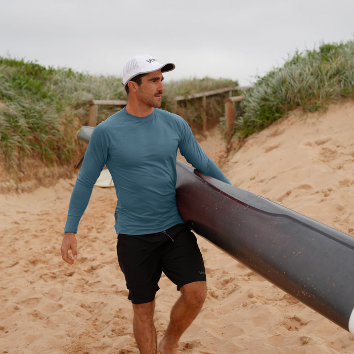 UV Ocean Tech Long Sleeve Tee - Ocean Blue