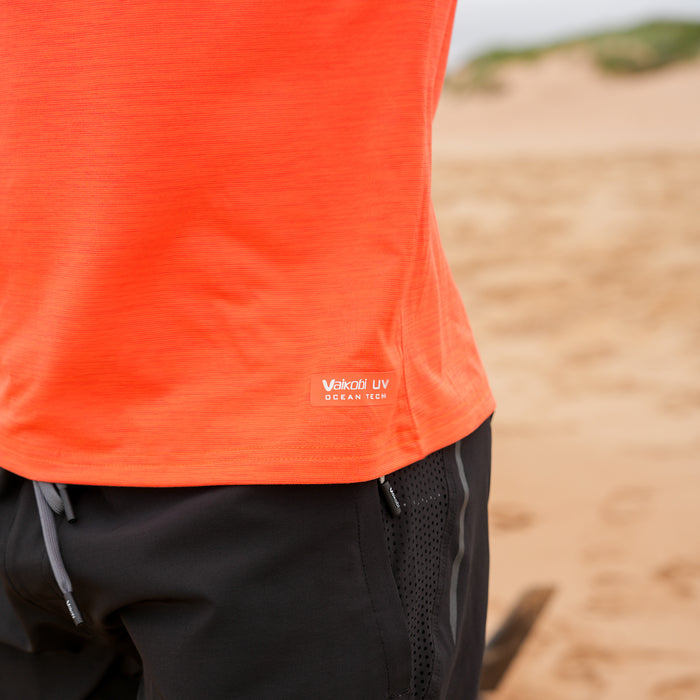 UV Ocean Tech Long Sleeve Tee - Orange