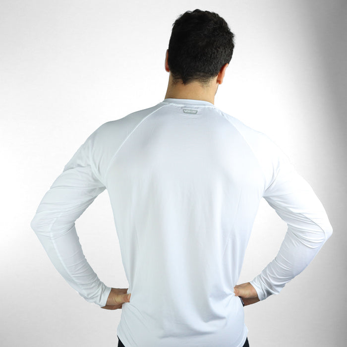 UV Ocean Tech Long Sleeve Tee - White