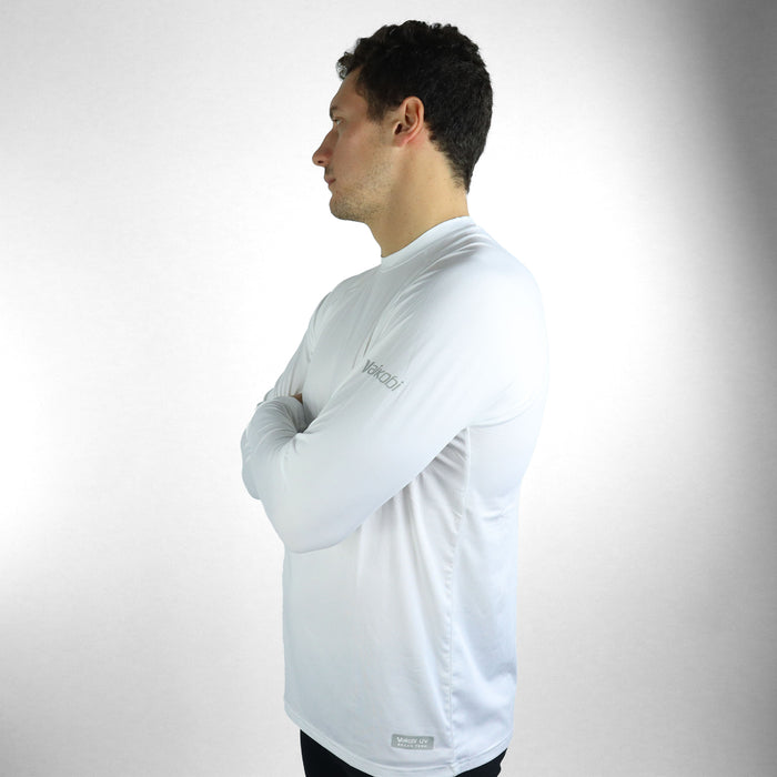 UV Ocean Tech Long Sleeve Tee - White