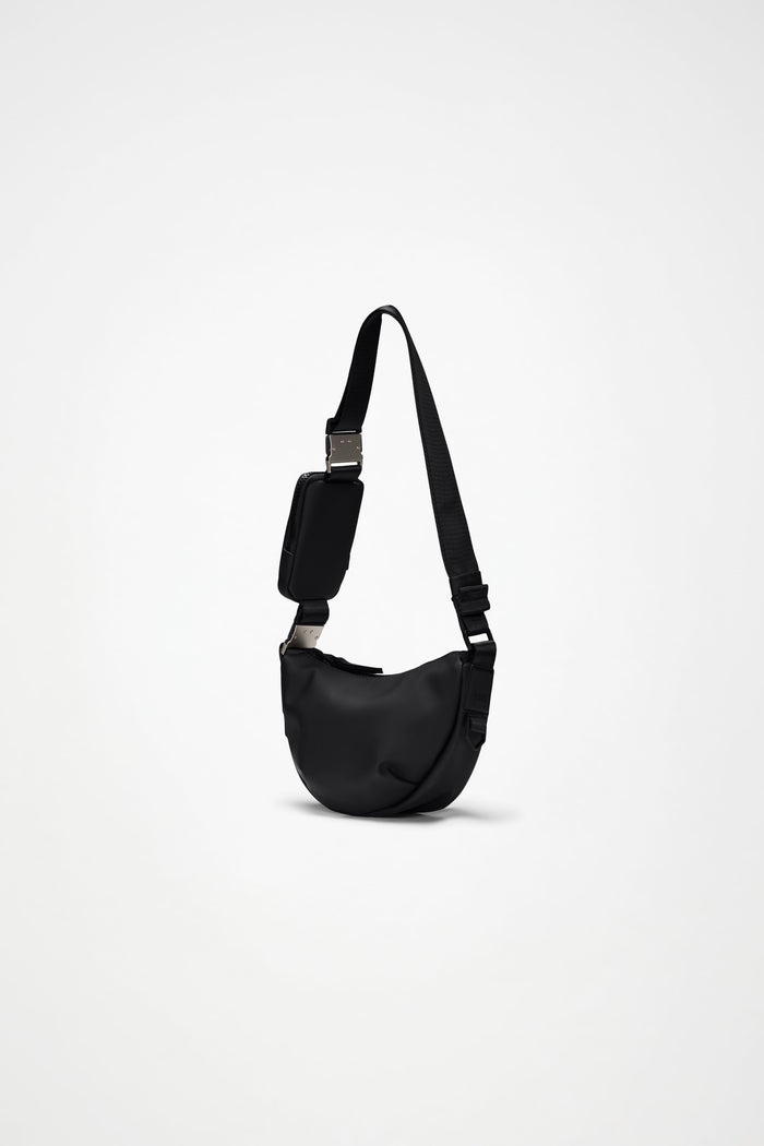 RAINS Valera Shoulder Bag Mini Black 1.80L H15 x D8 x W22 cm Crossbody