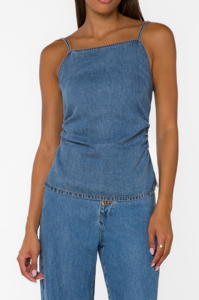 Velvet Heart | Tiana Blue Cami Top