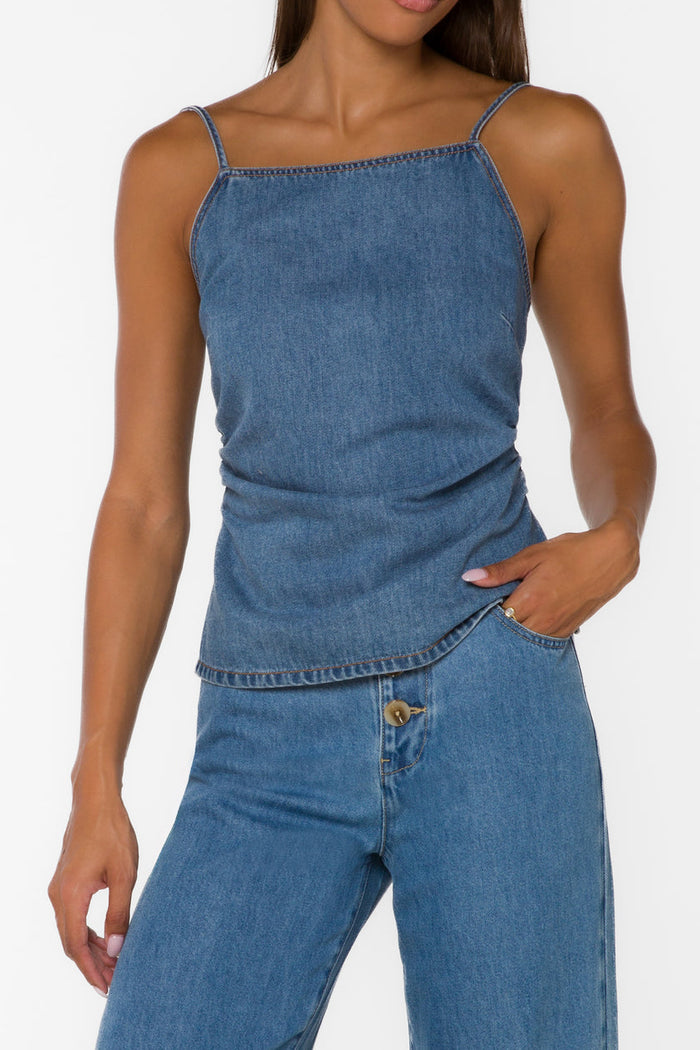 Velvet Heart | Tiana Blue Cami Top