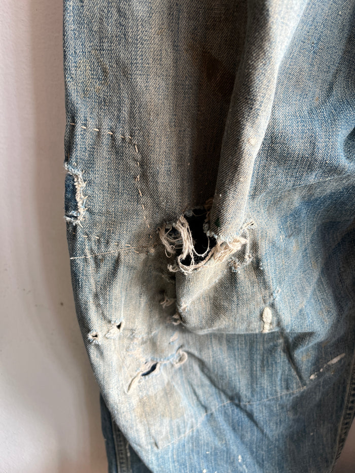 Vintage 1940’s Workmaster Selvedge Denim Overalls - La Lovely Vintage