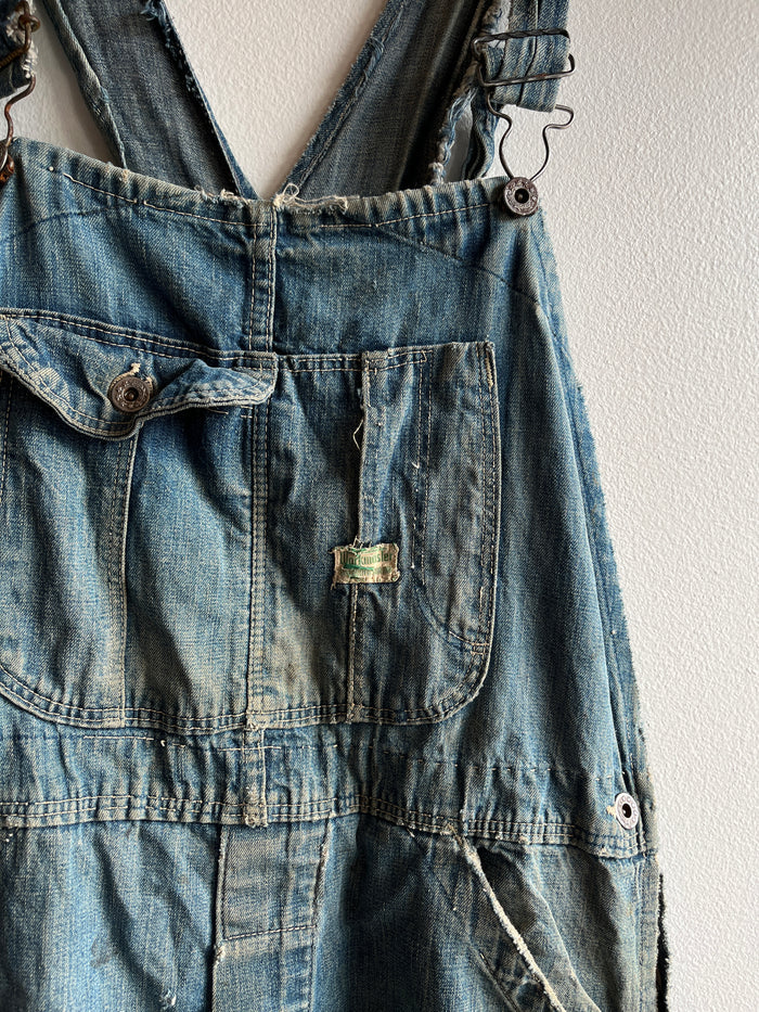 Vintage 1940’s Workmaster Selvedge Denim Overalls - La Lovely Vintage