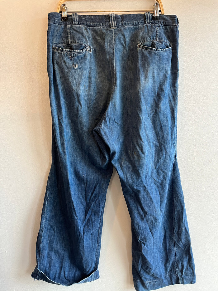 Vintage 1950’s Big Mac Denim Work Pants - La Lovely Vintage