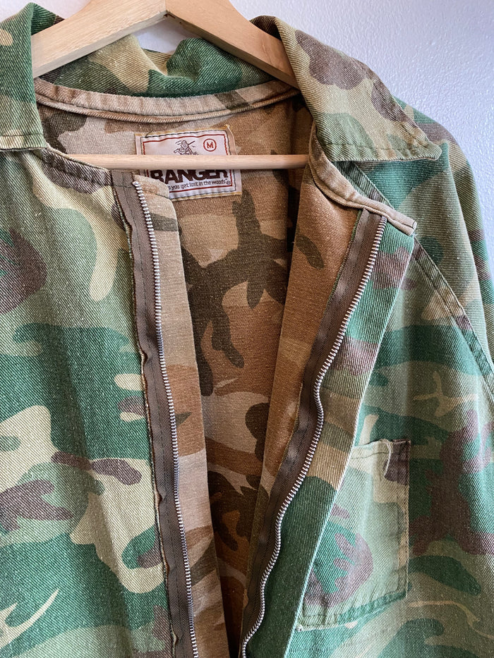 Vintage 1960/70’s Reversible Camo Hunting Jacket - La Lovely Vintage
