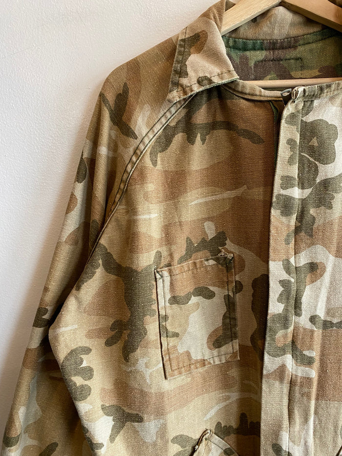 Vintage 1960/70’s Reversible Camo Hunting Jacket - La Lovely Vintage