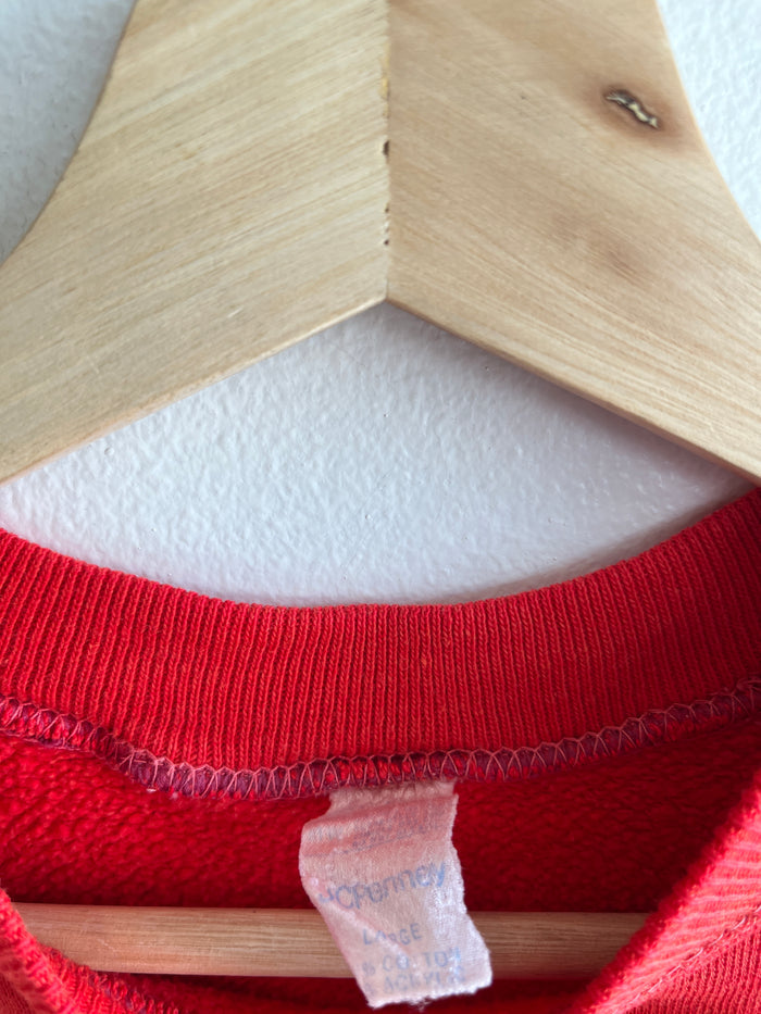 Vintage 1970’s Red Short-Sleeved Sweatshirt