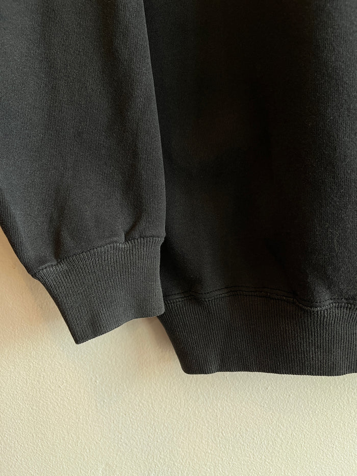 Vintage 1980’s Blank Black Sweatshirt - La Lovely Vintage