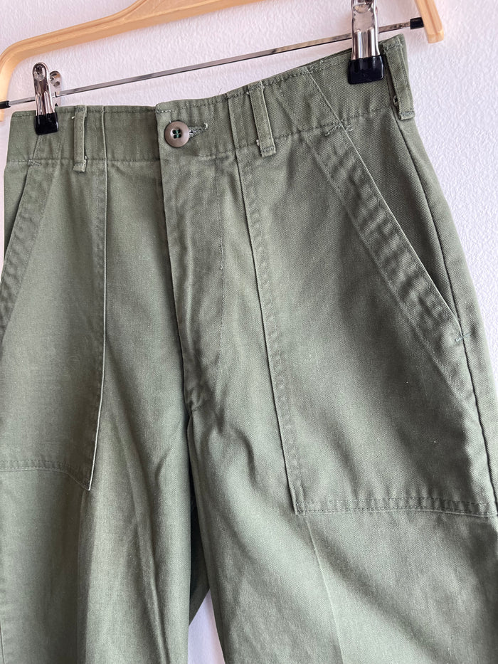 Vintage 1980’s OG-507 Military Fatigue Trousers