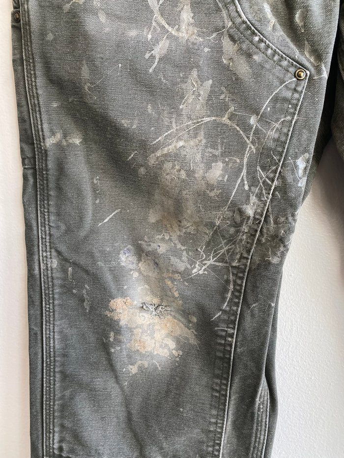 Vintage Y2K Carhartt Double Knee Canvas Work Pants