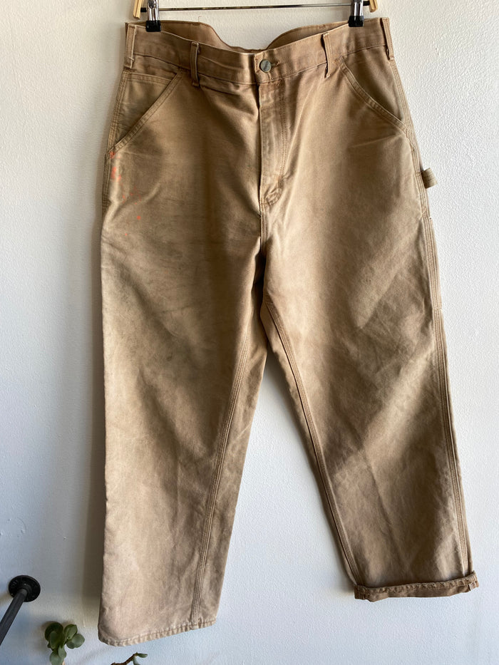 Vintage Y2K Carhartt Twill Canvas Work Pants