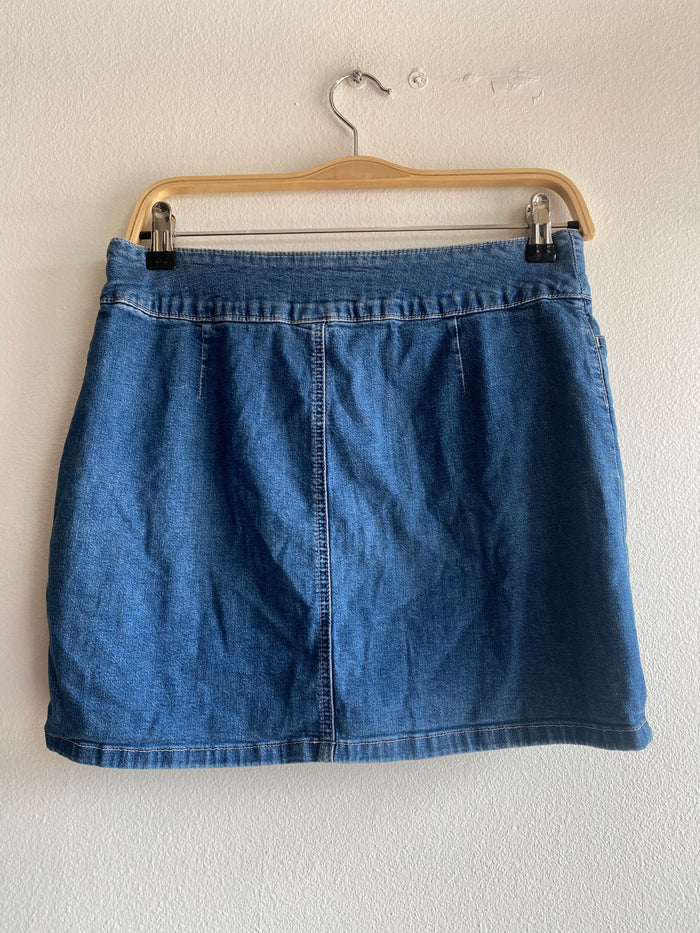 Vintage Y2K Gap Denim Mini Skirt - La Lovely Vintage