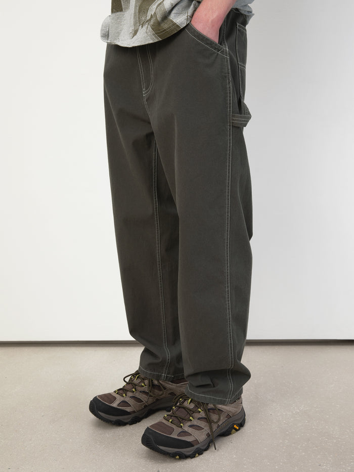 Washed Canvas Work Pant