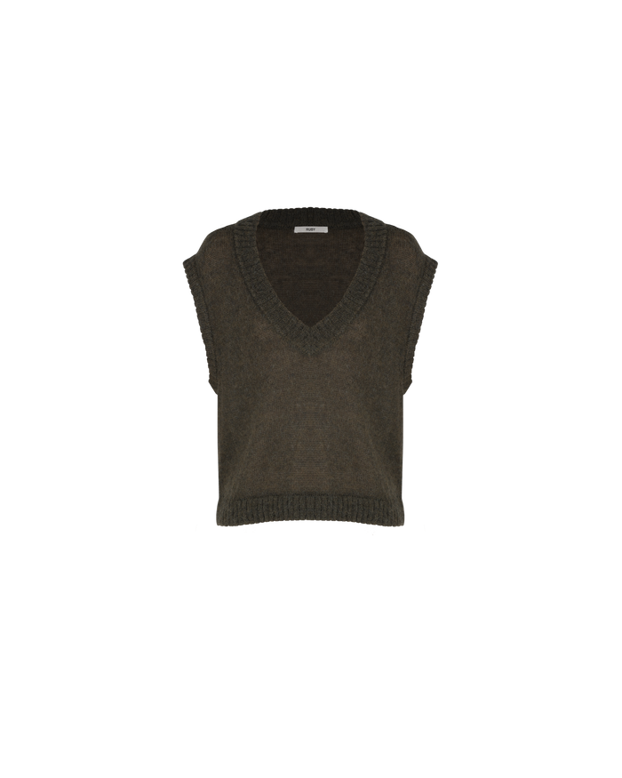 WATERMELON VEST KHAKI