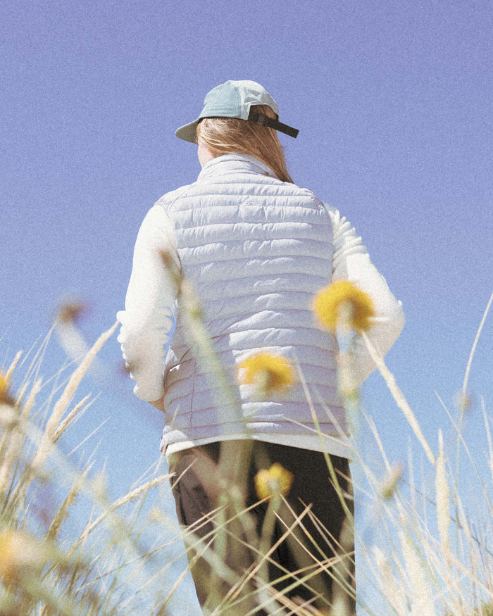 Women's Heli Down Vest v2 - Light Haze