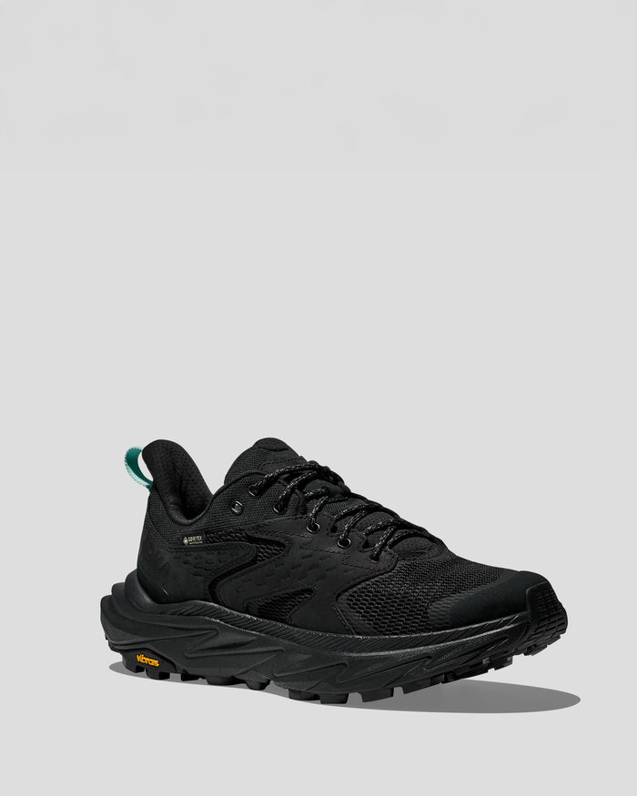 Women's Hoka Anacapa 2 Low GTX Hiking Shoes - Black