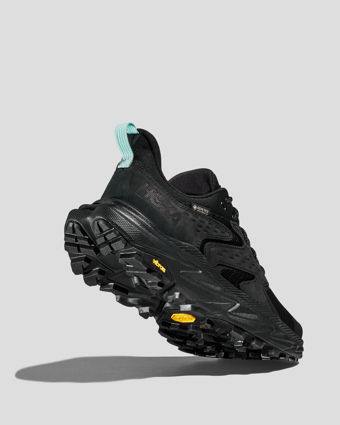 Women's Hoka Anacapa 2 Low GTX Hiking Shoes - Black