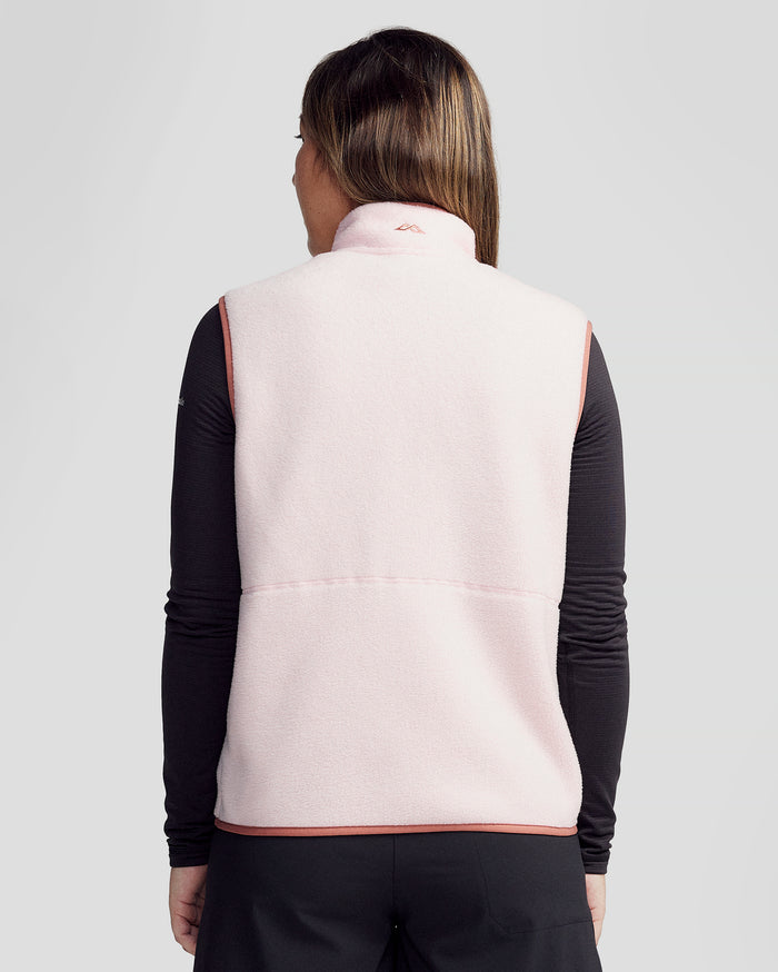 Women’s Trailhead Fleece Vest - Peachy