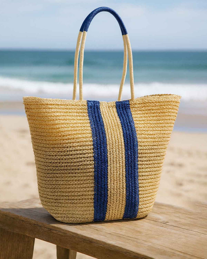 Woven Beach Bag - The Classic Boutique