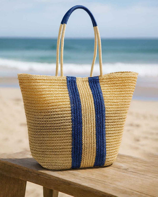 Woven Beach Bag - The Classic Boutique
