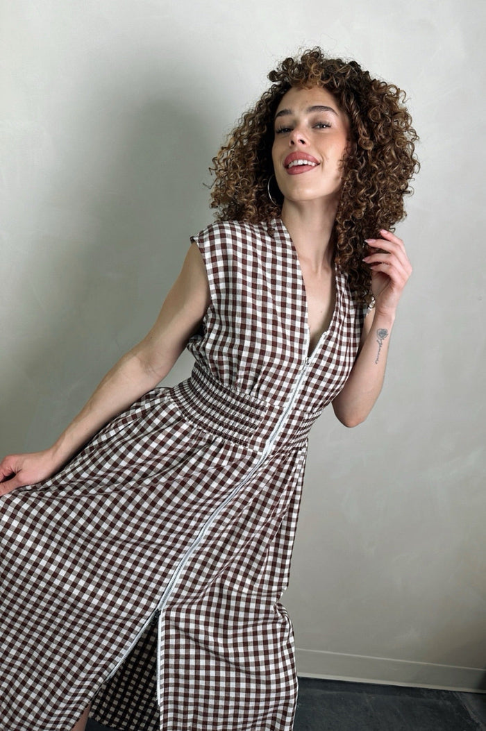 Zip Code Maxi Dress